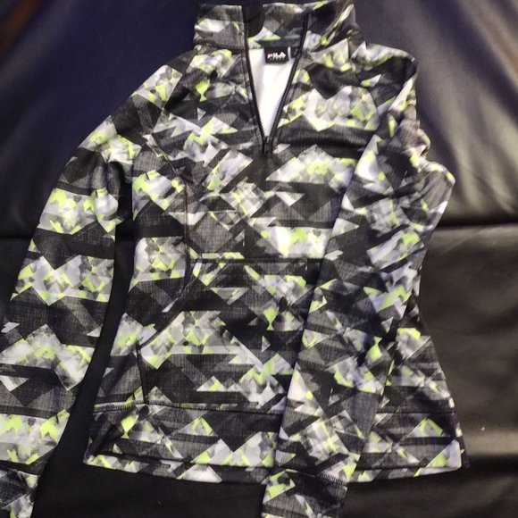 Fila 1/4 Zip Pullover Workout Running Top Size XS - Picture 1 of 4